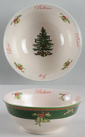 Christmas Tree 2011 Annual 6" Revere Candy Bowl
