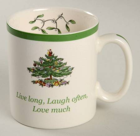 Christmas Tree Sentiment Mug