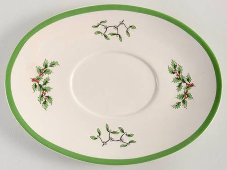 Christmas Tree Underplate for Gravy Boat