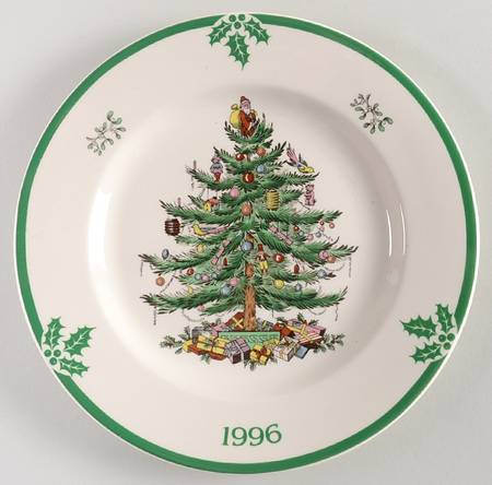Christmas Tree 1996 Collector Plate
