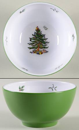 Christmas Tree Melmac/Melamine Child's Bowl