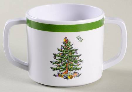 Christmas Tree Melmac/Melamine Child's Mug