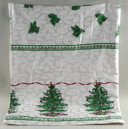 Christmas Tree 60" X 102" Rectangular Tablecloth