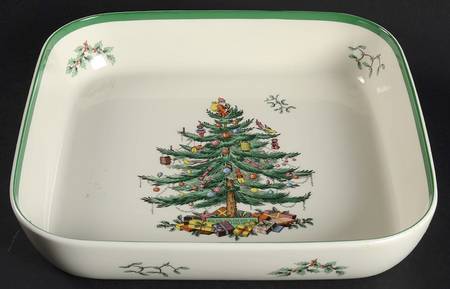 Christmas Tree Square Buffet Dish