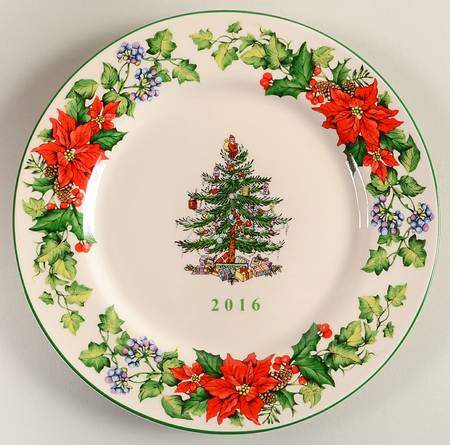 Christmas Tree 2016 Collector Plate