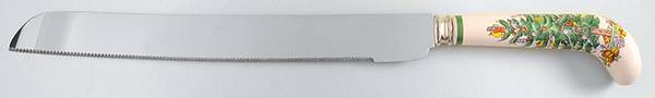 Christmas Tree Cake Knife/Server with Stainless Blade