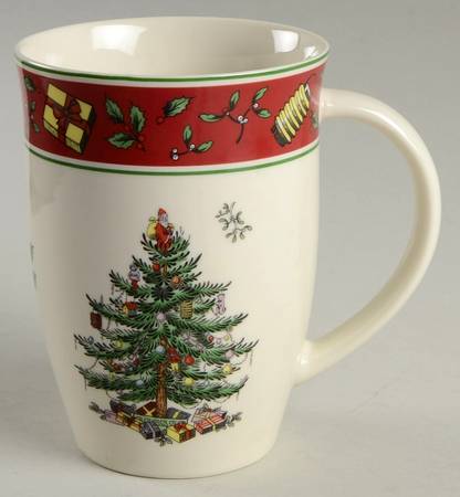 Christmas Tree Mug for Mug & Spoon Set
