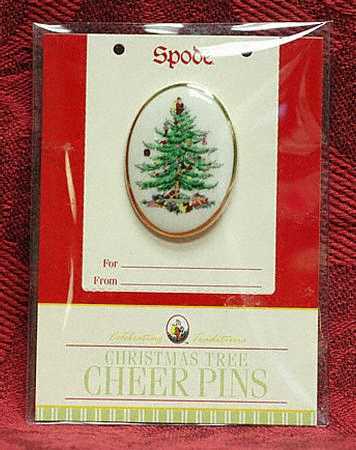 Christmas Tree Cheer Pin-Aka Gift Ornament