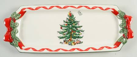 Christmas Tree 14" Sandwich Tray