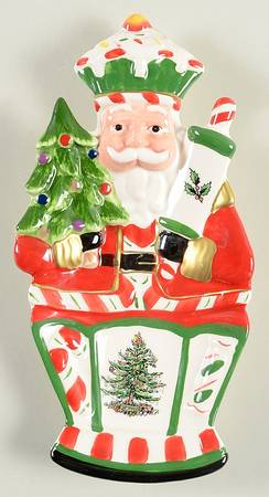Christmas Tree 9" Figural Serving Tray