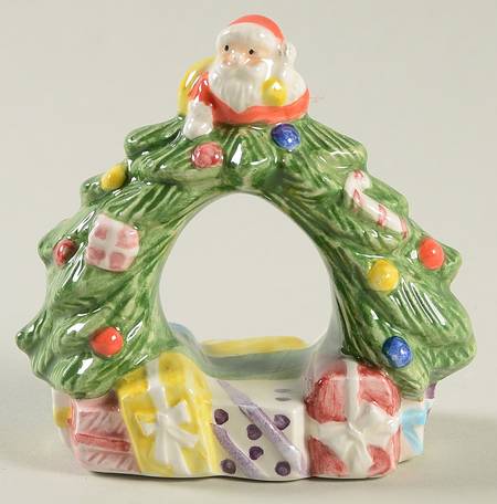 Christmas Tree Figural Napkin Ring