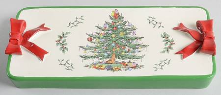 Christmas Tree Bath Tray