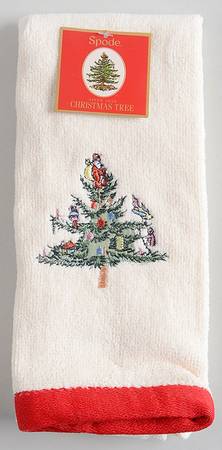Christmas Tree Cloth Fingertip Towel