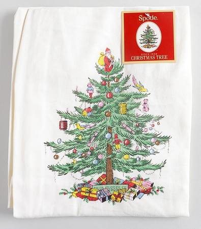 Christmas Tree Cloth Kitchen Apron