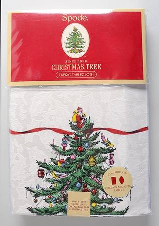 Christmas Tree 60" X 144" Rectangular Tablecloth