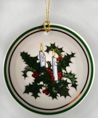 Christmas Tree Ornaments Charm-Candles - No Box 51a