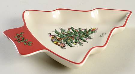 Christmas Tree 1 Part Small Tree Shaped Dish