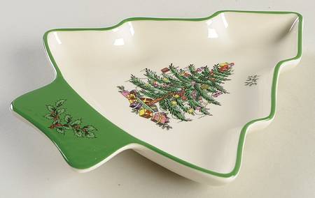 Christmas Tree 1 Part Small Tree Shaped Dish