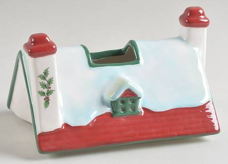 Christmas Tree Top for Figural Cottage Candle House