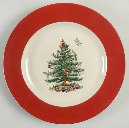 Christmas Tree Dinner Plate