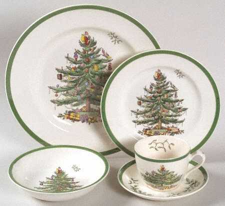 Christmas Tree Csfl,Dp,Sp,Cerc 5-Piece Place Set