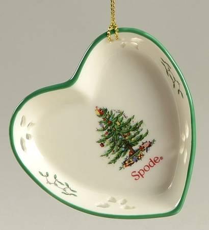 Miniature Ornament Heart Dish - Boxed