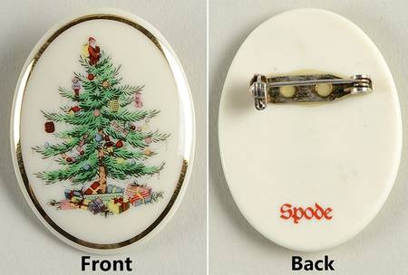 Christmas Tree Brooch