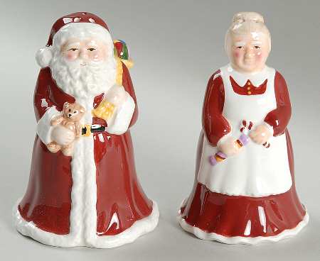 Christmas Tree Figural Salt & Pepper Set
