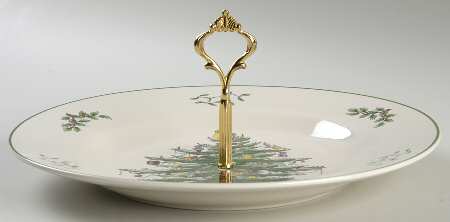 Christmas Tree Tidbit Tray