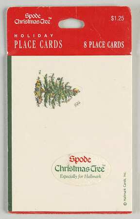Christmas Tree (Set of 8) Paper Place Cards