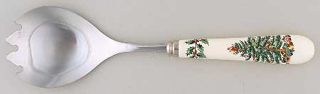 Christmas Tree Salad Serving Fork with Stainless Prongs