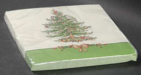 Christmas Tree Package of Paper Luncheon Napkins