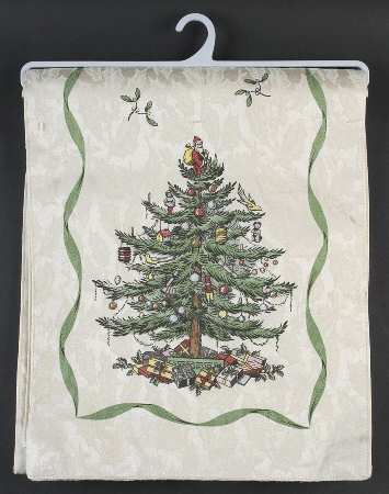 Christmas Tree 14" X 108" Cloth Table Runner