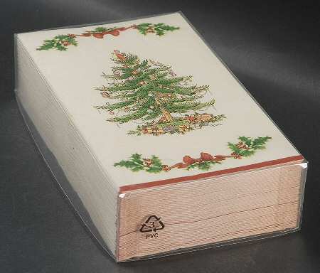 Christmas Tree Package of Paper Guest Towel Napkins