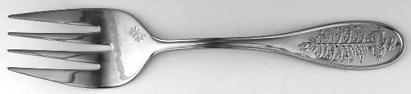 Christmas Tree Serving Fork-All Stainless