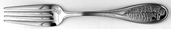 Christmas Tree Individual Salad Fork-All Stainless