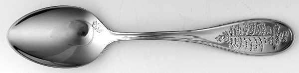 Christmas Tree Place Spoon/Oval Soup-All Stainless