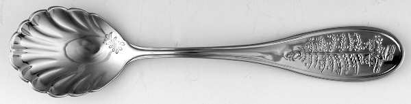 Christmas Tree Sugar Spoon