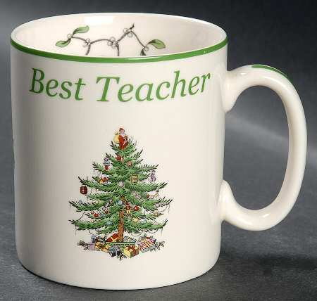 Christmas Tree Accent Mug