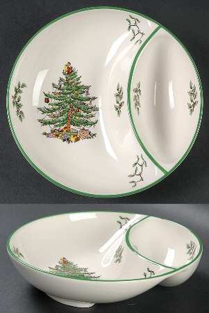 Christmas Tree Olive Dish
