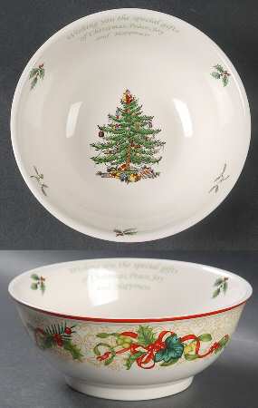 Christmas Tree 2009 Annual 6" Candy/Revere Bowl