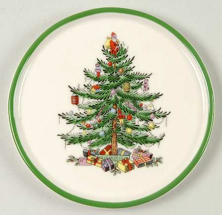 Christmas Tree Tisanieres Coaster