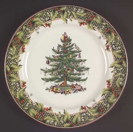 Christmas Tree 2006 Annual 12" Round Buffet Plate