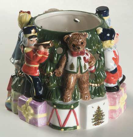 Christmas Tree Toys and Tree Votive Candleholder