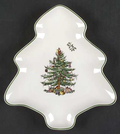 Christmas Tree Canape Plate