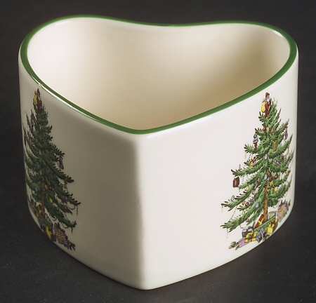 Christmas Tree Heart Votive Candleholder