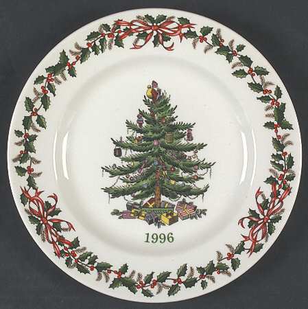 Christmas Tree 1996 Collector Plate
