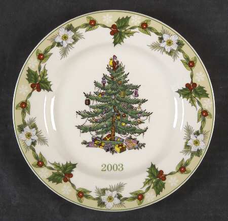 Christmas Tree 2003 Collector Plate