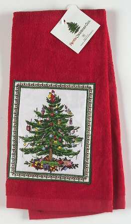 Christmas Tree Cloth Dish Towel