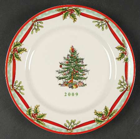 Christmas Tree 2009 Collector Plate